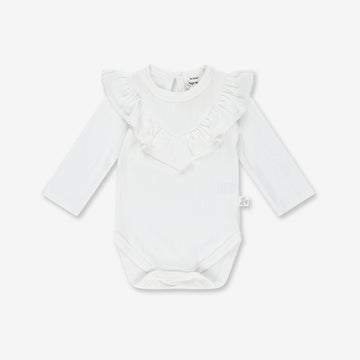 Baby Girl Ruffled BodySuit RIB S24